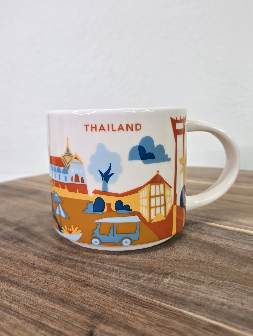 Starbucks Thailand You Are Here Collection YAH Coffee Mug 14 oz New No Box